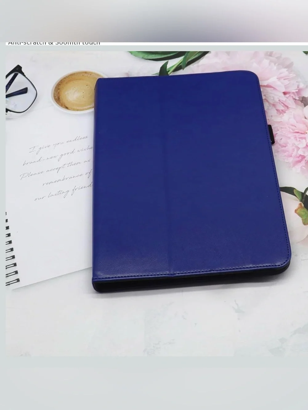 Tablet Case 10 10.1 11 Inch, Android 15 16 Tablet Case for 9.6-11 Inch,Dark Blue